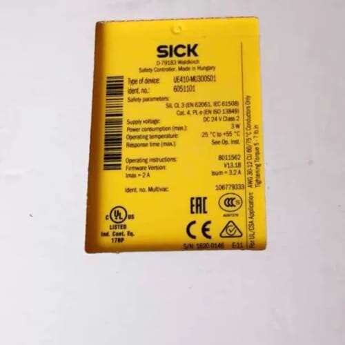 Sick UE410-MU300S01 西克安全控制模块(议价)