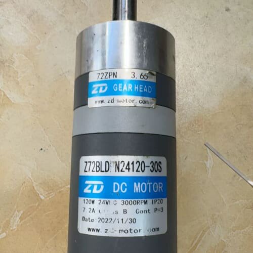 ZD MOTOR中大电机，Z72BLDPN24120-3(议价)