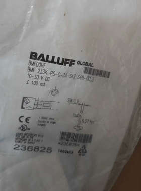 BALLUFFBMF00HF巴鲁夫传感器BMF 23议价