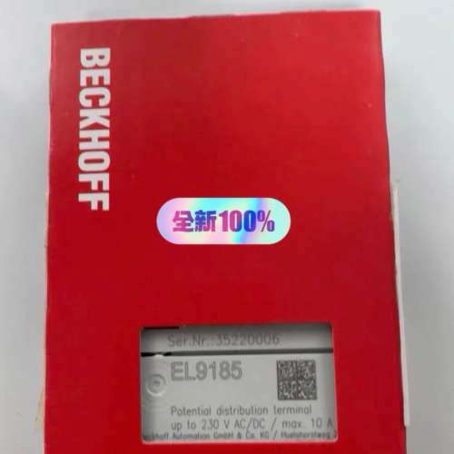 倍福EL9185 ,,货议价