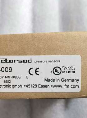 (议价）IFM易福门 PE3009压力传感器