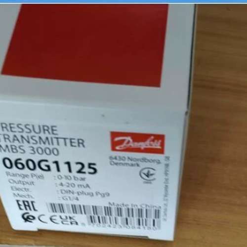 丹弗斯MSB3000，压力传感器060G1125，，议价