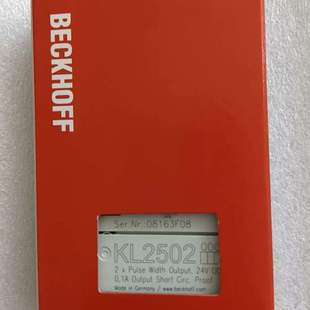 2x脉冲宽度输 倍福模块KL2502 议价
