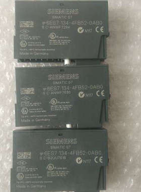 6ES7 134－4FB52－0AB0新，外观没有任何议价