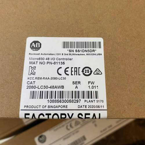 2080-LC30-48AWB Micro830 控制器议价