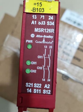 AB罗克韦尔安全继电器MSR126R 440R-N23123(议价)