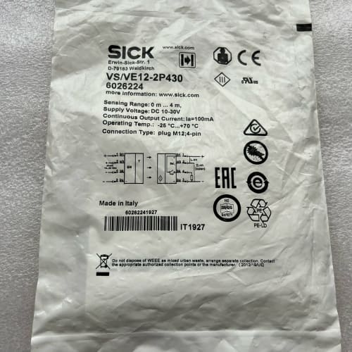 VSVE12-2P430对射传感器 6026224(议价)图片