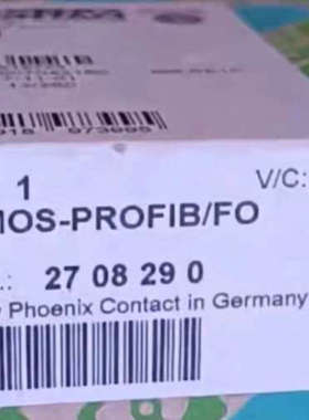 菲尼克斯光纤转换器PSI-MOS-PROFIBFO660E议价