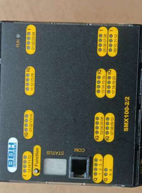 BBH的工业交换机模块，SMX100-22黑色外议价