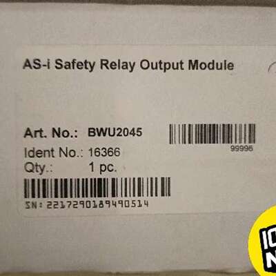 必威 AS-i安全模块BWU2045议价