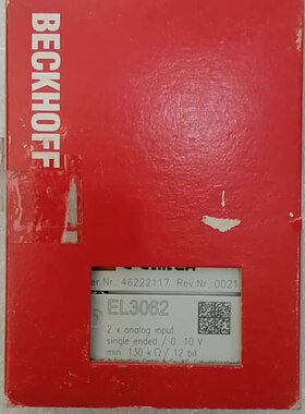 倍福模块EL3062带二维码(议价)