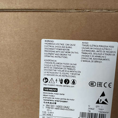 3RK1301-1KB00-0AA2  DS1-X 用于 E议价