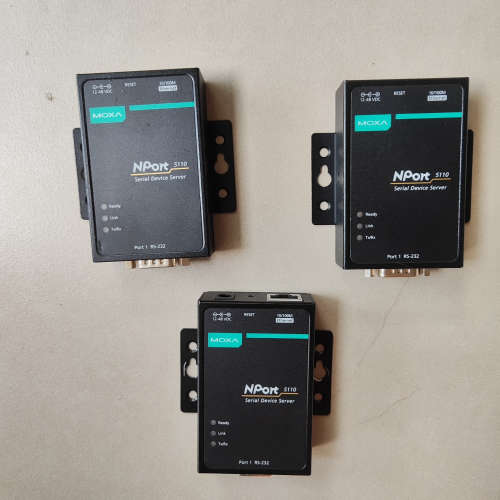 MOXA磨砂 NPORT5110 串口服务器议价