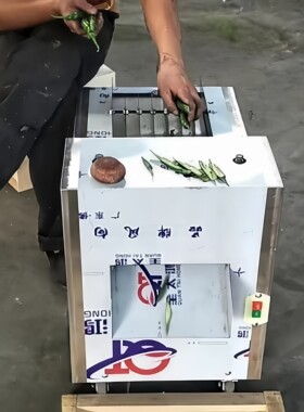 专业劈丝机芽菜豆角鲜鱿鱼切丝小米椒辣椒海椒片海带泰椒香蕉切片