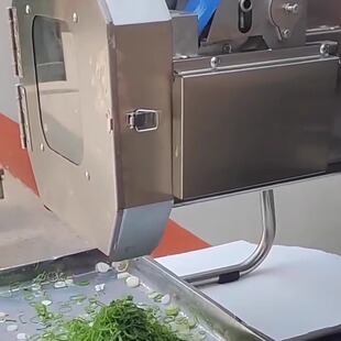 专业小型切葱机韭菜线辣椒豆角茴香蒜苗苔香菜姜片不锈钢旋切机