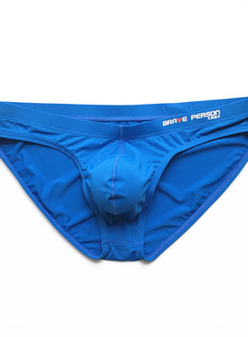 brave person/无畏船长男士内裤青年低腰性感丝滑比基尼三角裤