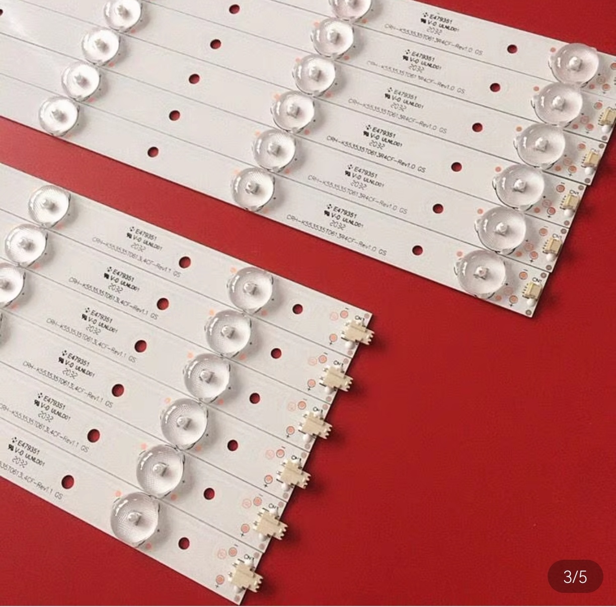 适用三洋55CE1168R3乐华55U2000灯条CRH-K553535T0613R4CF-REV