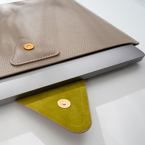 真皮牛皮电脑内胆包保护套