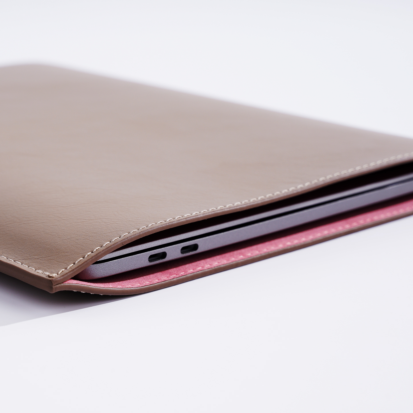 牛皮适用苹果笔记本真皮电脑包macbook内胆包13.3寸air13.6保护套pro14壳2025新款M4牛皮包华为14.2联想