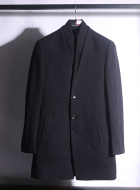 高端大牌外套  秋冬款中长款羊毛  呢子大衣20504U-70