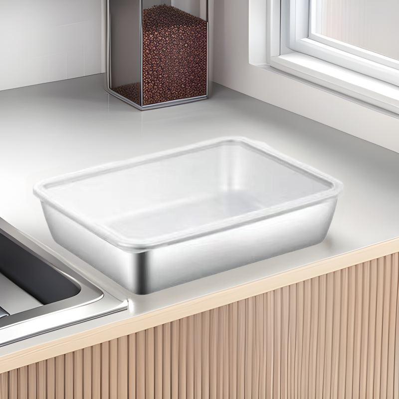 304不锈钢保鲜盒带盖子方盘冰箱收纳盒蒸鱼烤鱼盘烧烤凉菜盘果盘,餐饮具,盘,淘宝优惠券,粉丝福利购,淘宝优惠卷