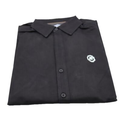 黑色长袖黑色男士衬衫8042896