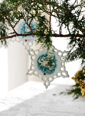 挂饰杯垫陶瓷多用途挂饰满包邮