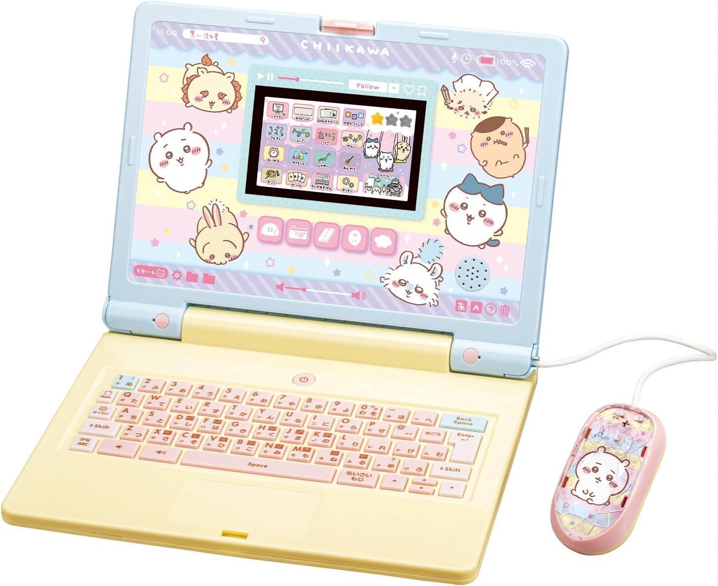 万代吉伊卡哇幼儿童学习电脑早教机电子宠物游戏机益智玩具