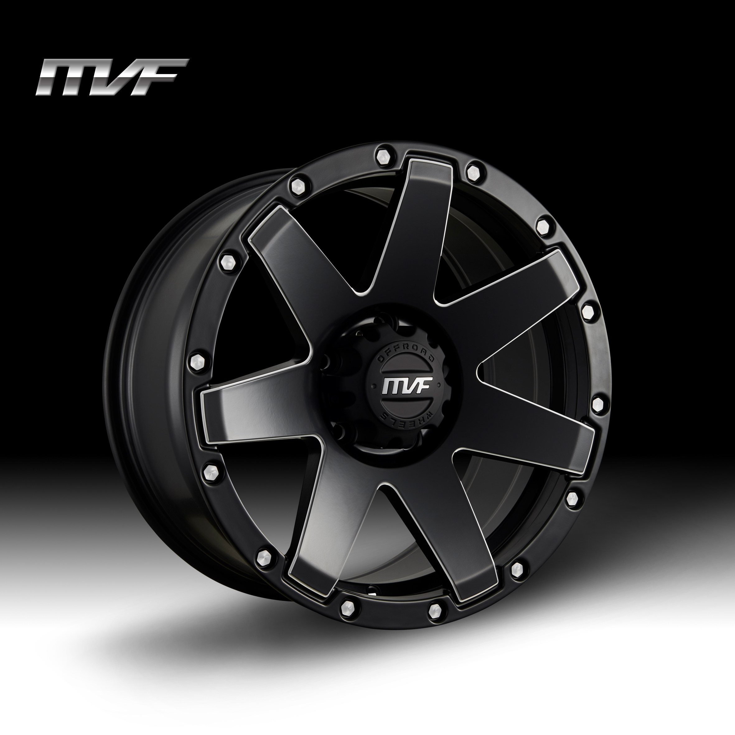MVF新款丰田福特道奇JEEP长城陆风北汽三菱全车系越野改装轮毂