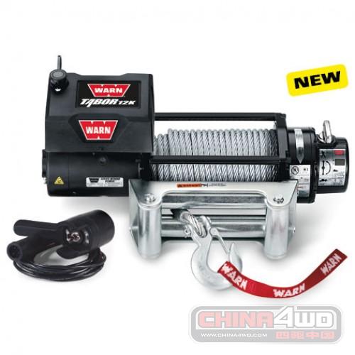美国进口WARN Tabor12K绞盘电动钢缆钢丝绳卷扬机越野改装救援