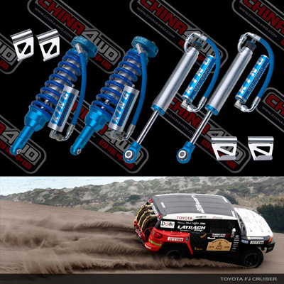 FJ美国KING SHOCKS油气分离式氮气减震器酷路泽升高套件悬挂加强
