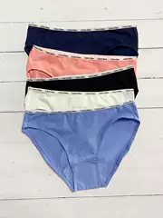 Special Offer Ck Authentic American Calvin Klein Cotton Value Pack of Five Women's Briefs with Thin Waistband