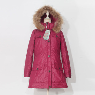 【艾】高端一线大品牌折扣专柜正品羽绒服女装冬季中长款断码清仓