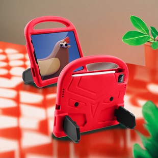 Air510.9 iPad10 10.2三星A9 Pro Plus平板保护壳儿童防摔套 Air3 10.5 麻雀支架适用于iPad 9.7