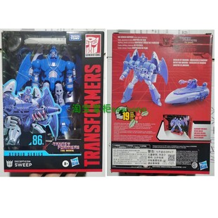 孩之 宝变 形金刚86大电影系列扫荡队V级机器人太空飞船盒装3C