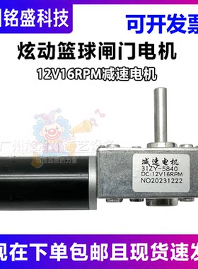 篮球闸门电机挡球马达配件