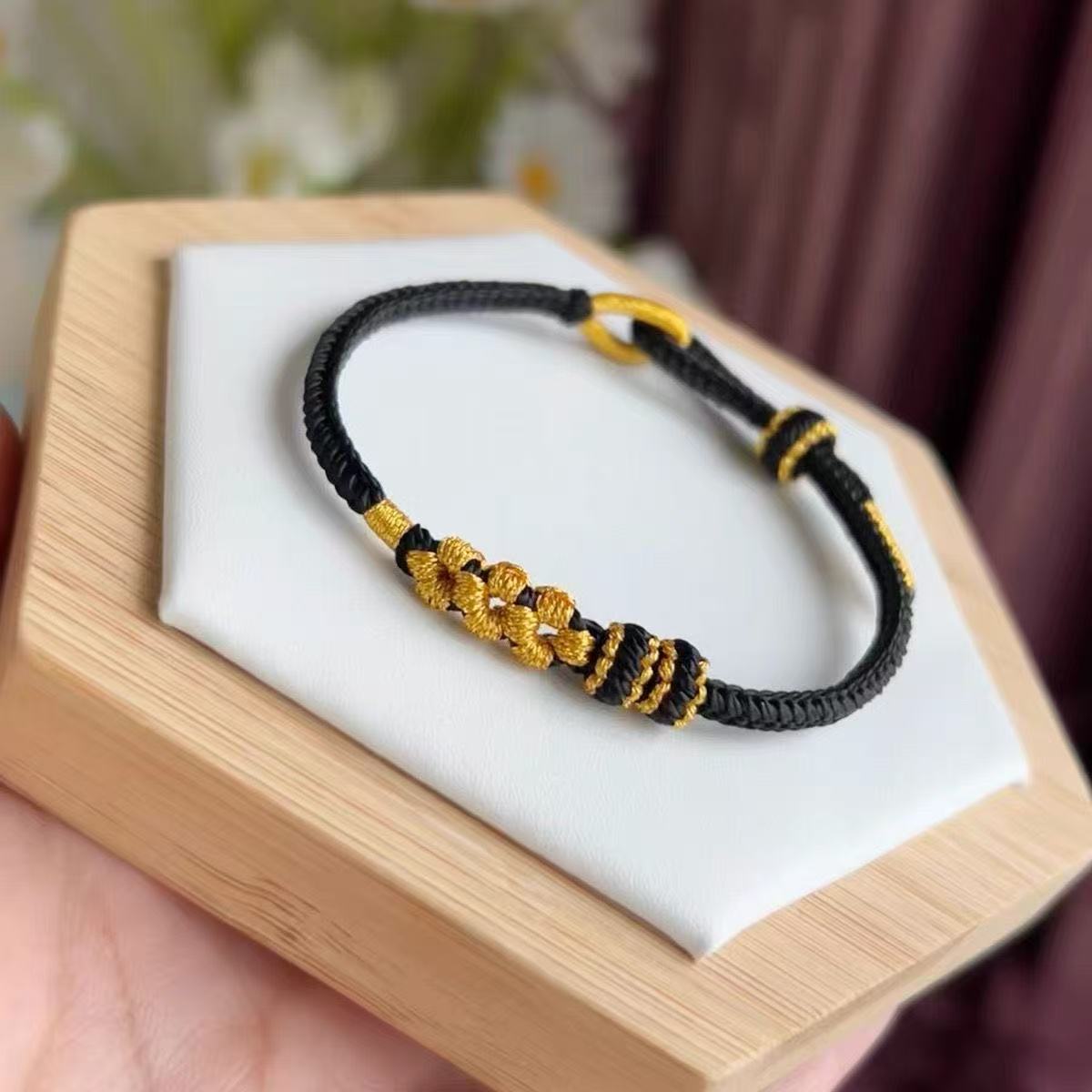 黄金手绳双金高贵百搭款