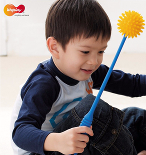 台湾WEPLAY触觉棒幼儿园儿童室内感统训练器材家用宝宝按摩捶玩具