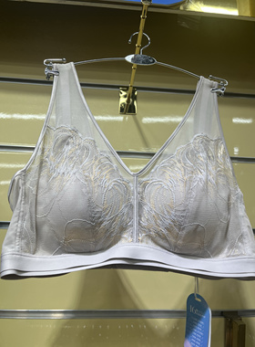 茜丝柔2025春夏新款女士蕾丝无钢圈文胸薄款内衣23808