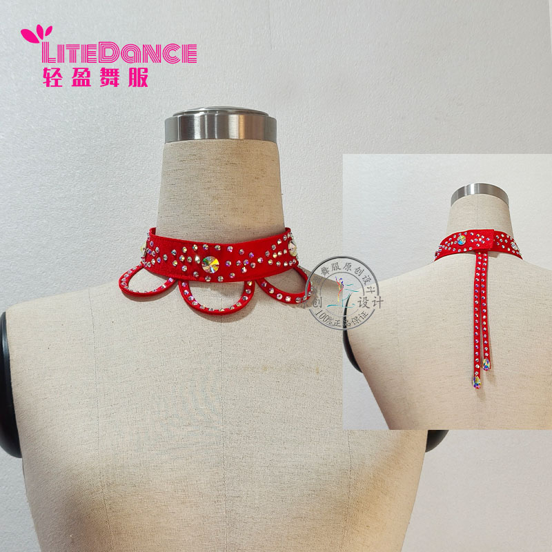 轻盈舞服2025年新款摩登舞配饰