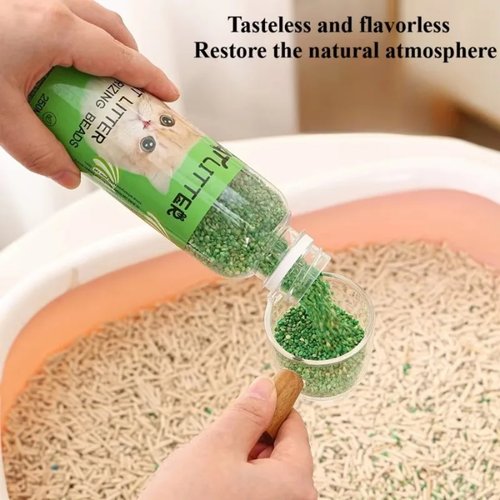 5pcs Pet Cat Litter Box Deodorant Beads To Remove Odors  De