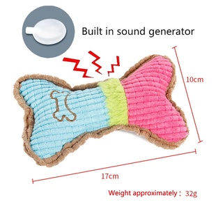 for Toys Dogs Chew Plush Squeaky Bones Small 1pc Toy Dog