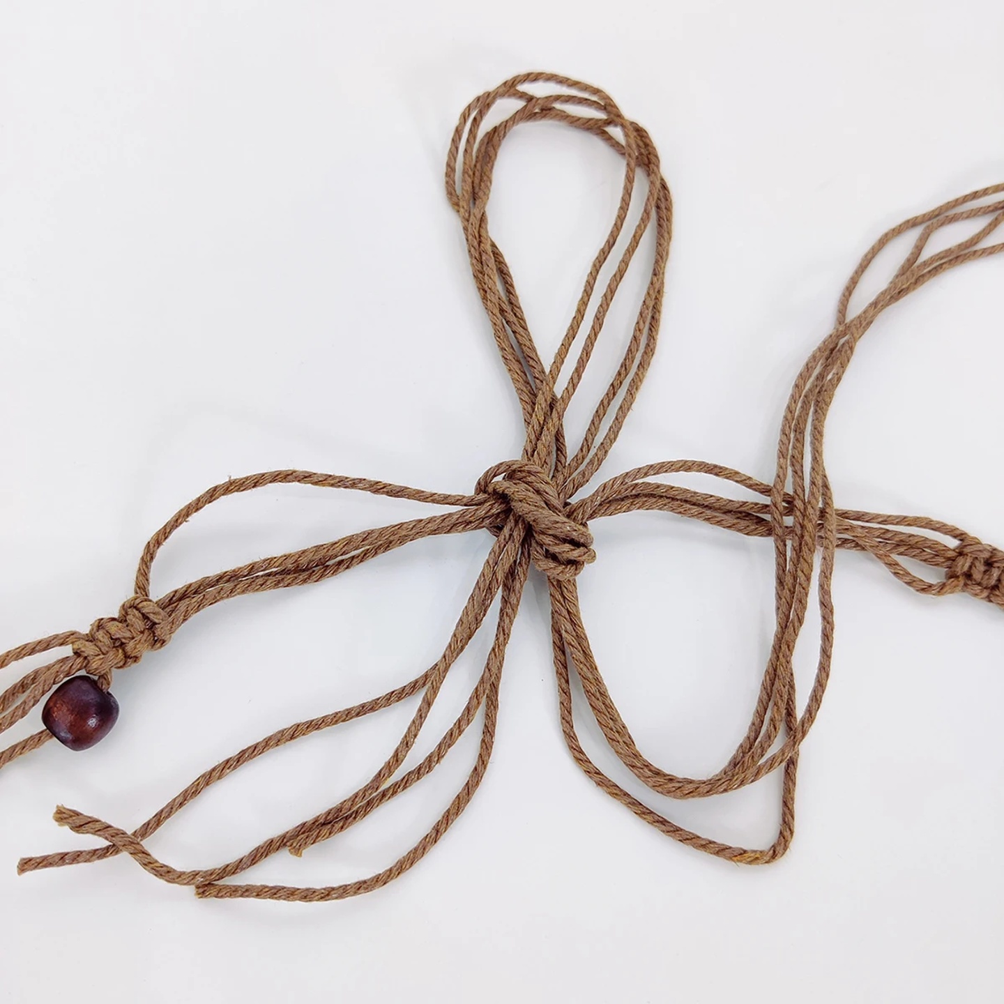 Fashion Bohemian Knot Waist Belt Handmake Braided Waistbelt