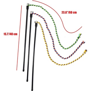 Rope Chew Interactive Cats for with Rod Teasing Toy Cat