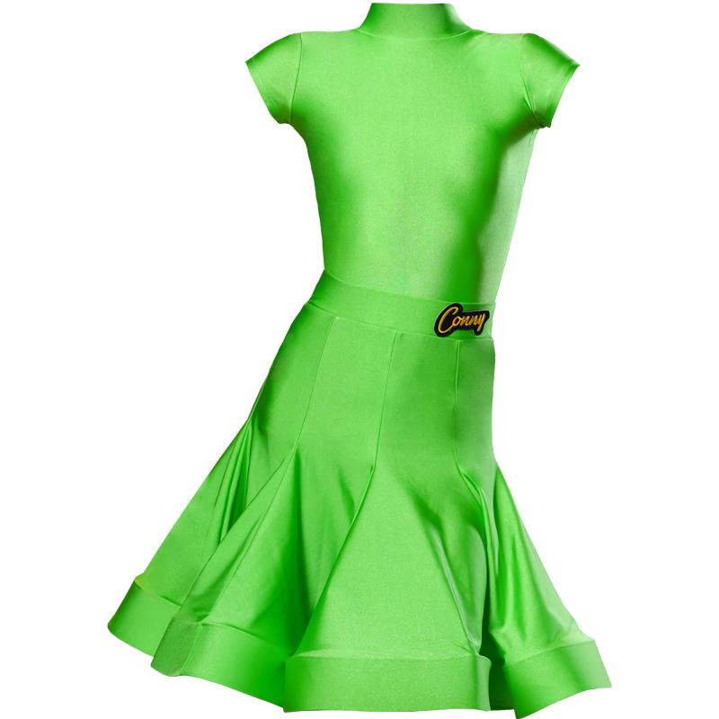 CONNY拉丁舞规定服分体裙套装