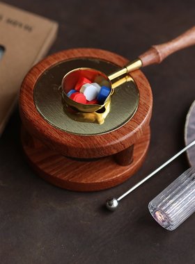 火漆印章加热工具熔炉清新多色