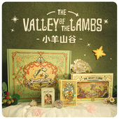 原创泛韦特系taluo卡牌礼物情侣女朋友 小羊山谷正版 墨鱼游戏