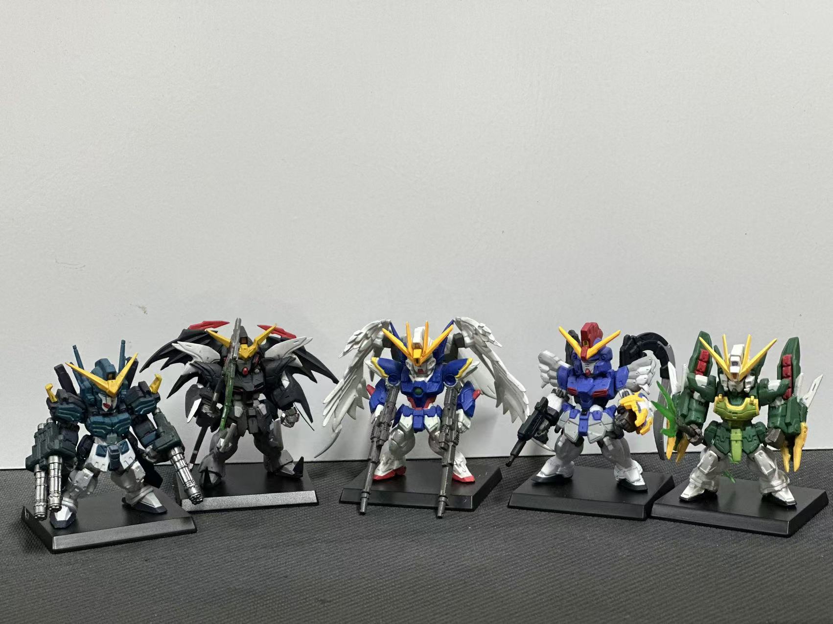 五小强死神双头龙沙漠重炮飞翼无盒拆摆万代fw converge 高达食玩