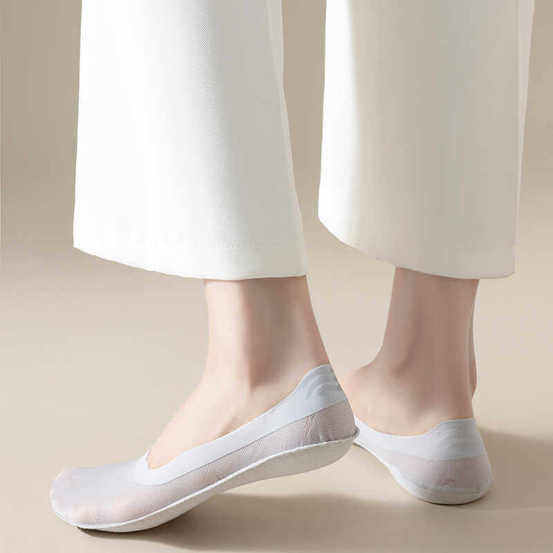 袜子女船袜浅口防滑不掉跟夏季薄款隐形防滑脱单鞋女士短袜