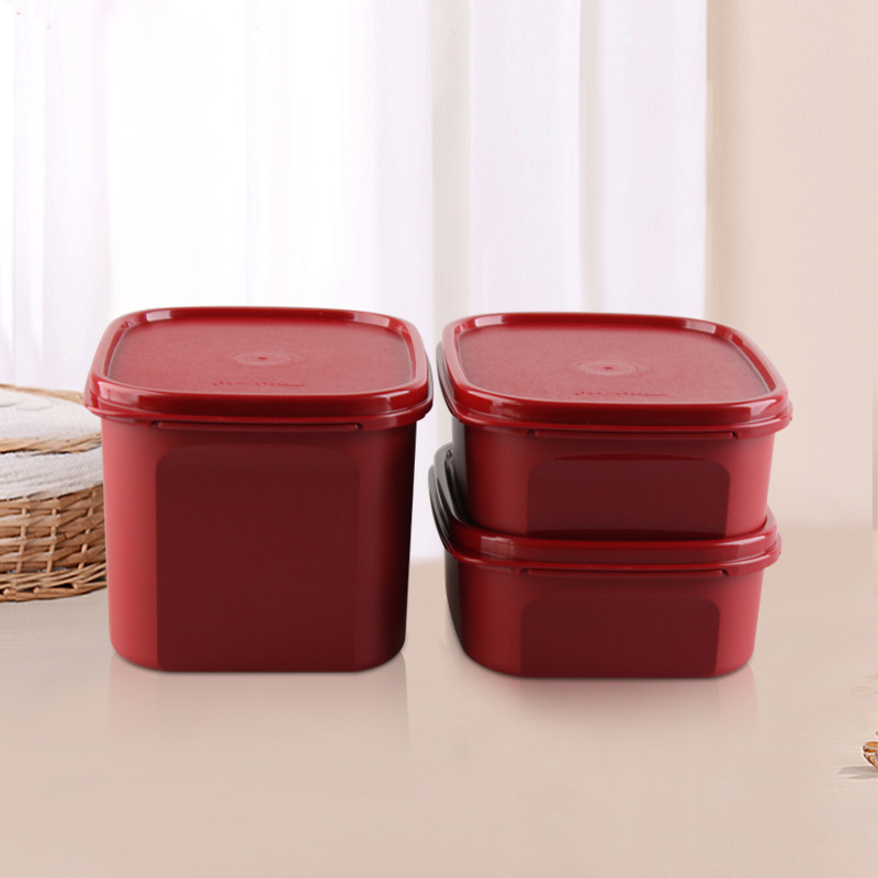 85l/1.9l小腌泡盒3件套酵素泡酒泡菜密封盒套装保鲜盒